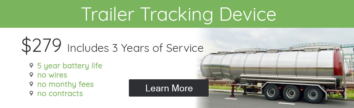 Trailer GPS Tracking with 5-Year Battery - No Monthly Fees