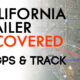 California trailer recovered with gps tracker