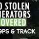 gps trackers recovered 2 generators