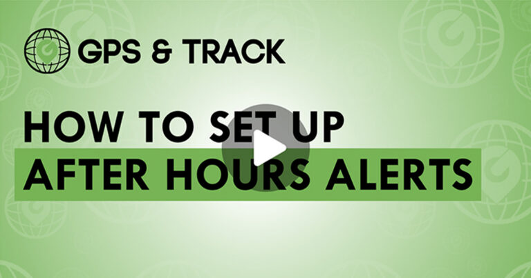 How to Set GPS Tracker After Hours Alerts