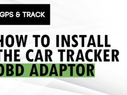 OBD adaptor car tracker installation