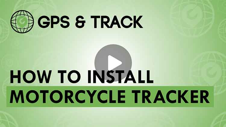 how to install motorcycle tracker