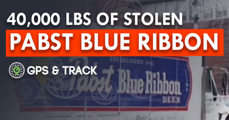 40,000 Pounds of Pabst Blue Ribbon Stolen