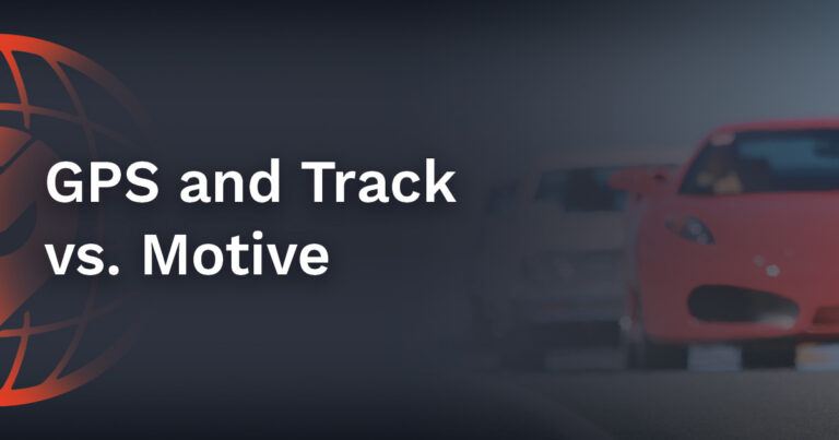 GPS and Track vs Motive
