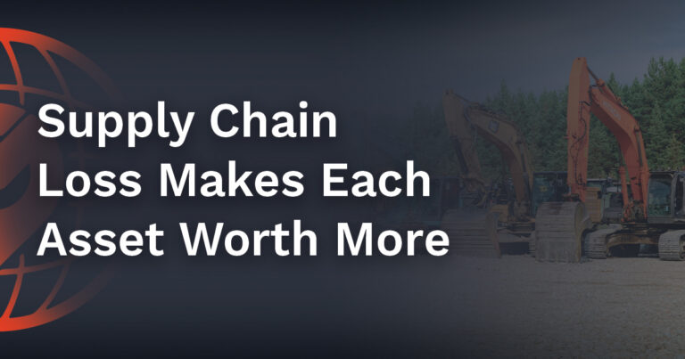 Supply Chain Loss Makes Each Asset Worth More