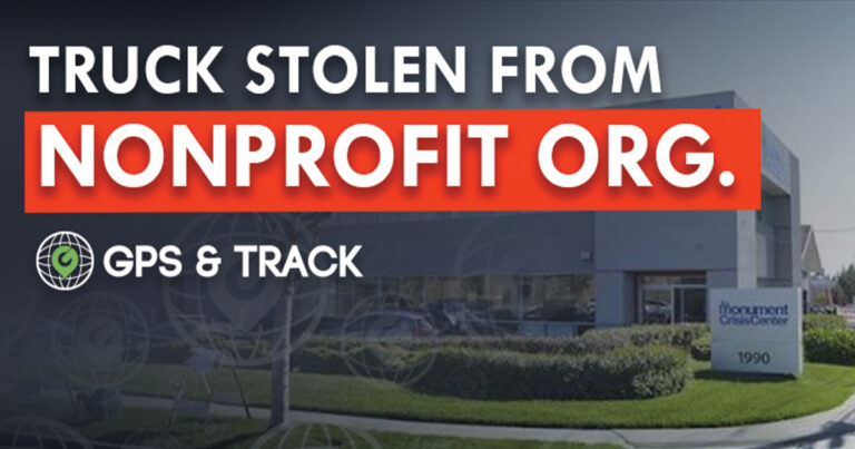 Nonprofit Truck Stolen
