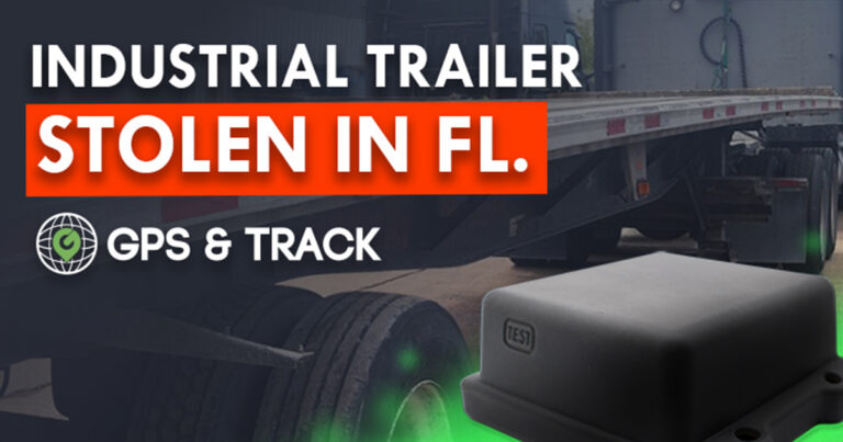 How a Hidden GPS Tracker Helped Recover a Stolen Industrial Flatbed Trailer